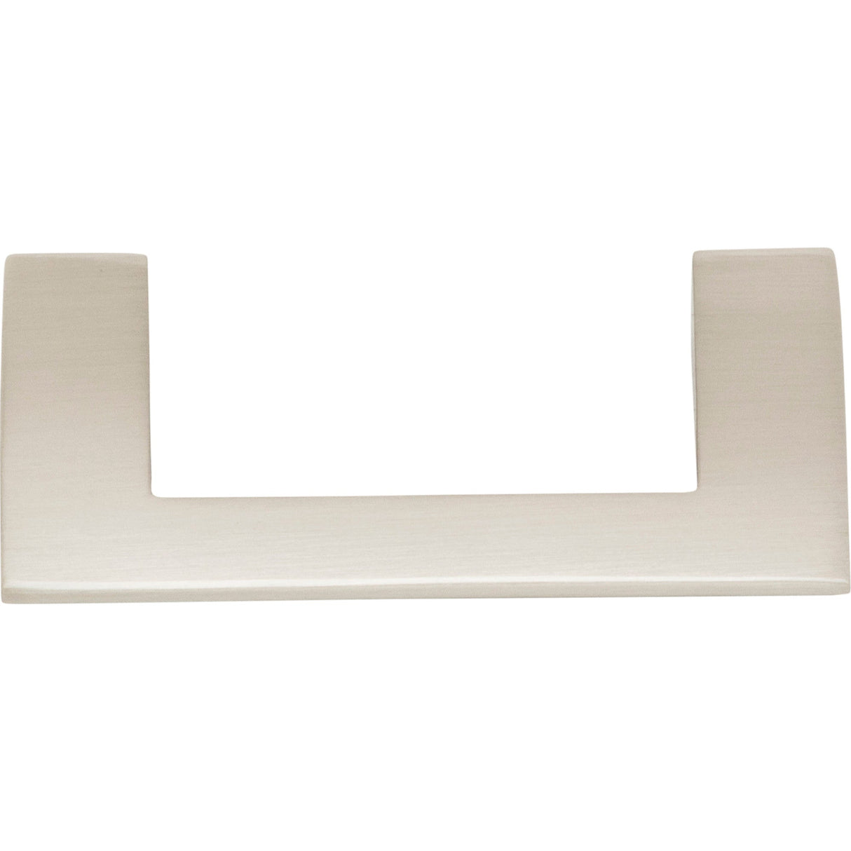 Atlas Homewares Angled Drop Pull 3 Inch (c-c) Brushed Nickel