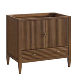 Myrrin 36" Vanity, Mid Century Walnut
