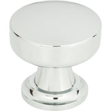 Atlas Homewares Browning Round Knob 1 1/4 Inch Polished Chrome