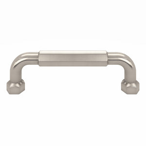 Top Knobs TK3201 Dustin Pull 3 3/4 Inch Center to Center - Brushed Satin Nickel