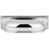Atlas Homewares Campaign Rope Cup Pull 3 3/4 Inch (c-c) Polished Chrome