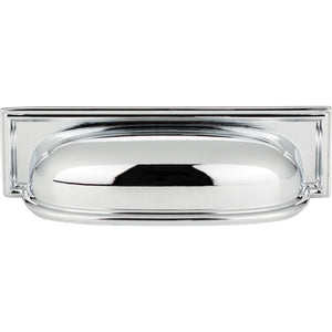 Atlas Homewares Campaign Rope Cup Pull 3 3/4 Inch (c-c) Polished Chrome