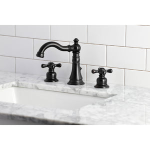 Fauceture FSC1970AX American Classic Widespread Bathroom Faucet, Matte Black