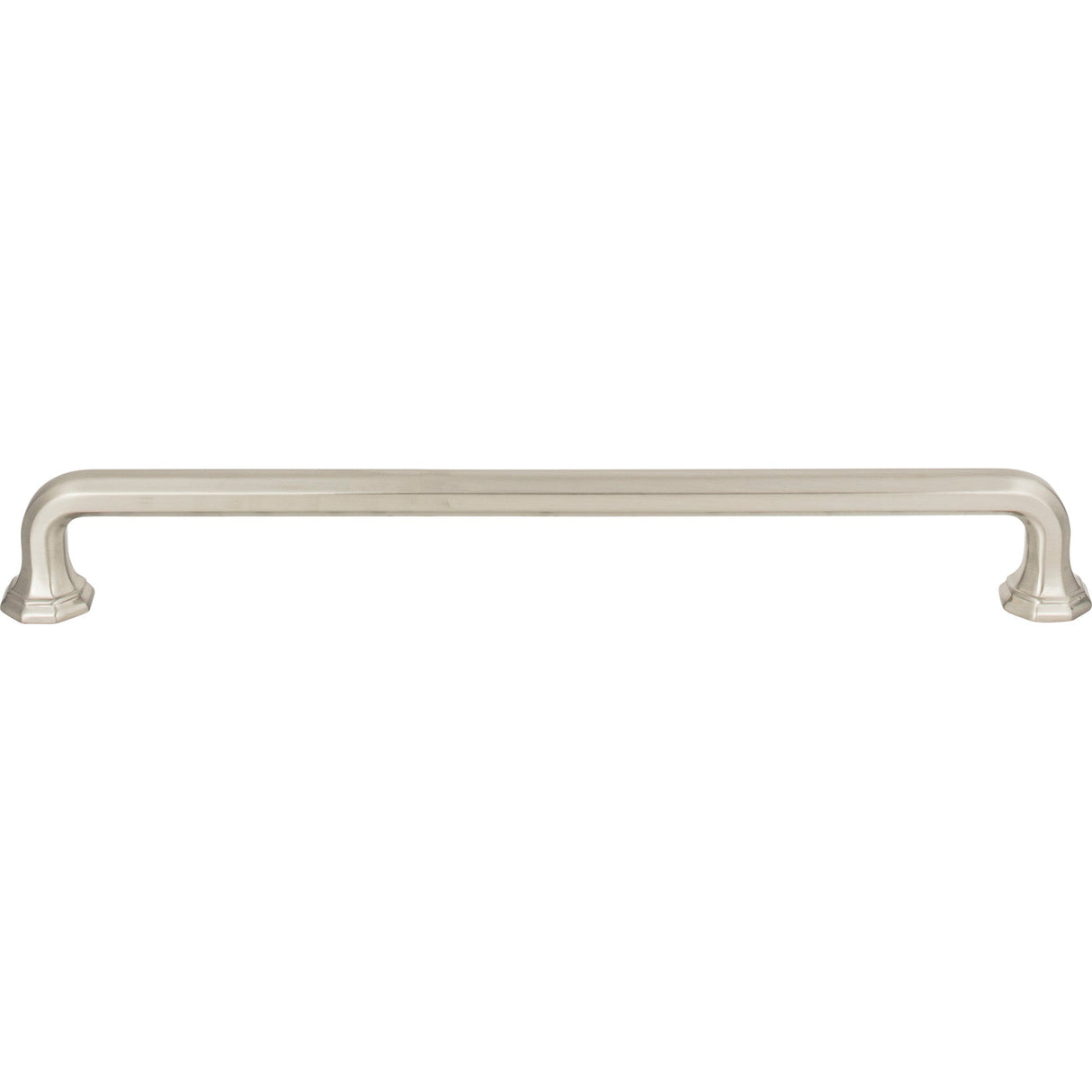 Atlas Homewares Elizabeth Pull 8 13/16 Inch (c-c) Brushed Nickel