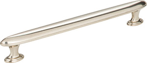 Atlas Homewares Austen Oval Pull 6 5/16 Inch (c-c) Polished Nickel