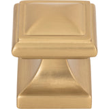 Atlas Homewares Wadsworth Knob 1 1/4 Inch Warm Brass