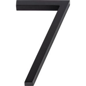 Atlas Homewares Modern Avalon #7 6 Inch Matte Black