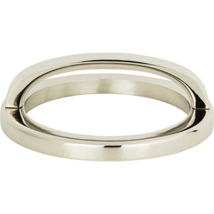 Atlas Homewares Tableau Round Base and Top 3 Inch (c-c) Polished Nickel