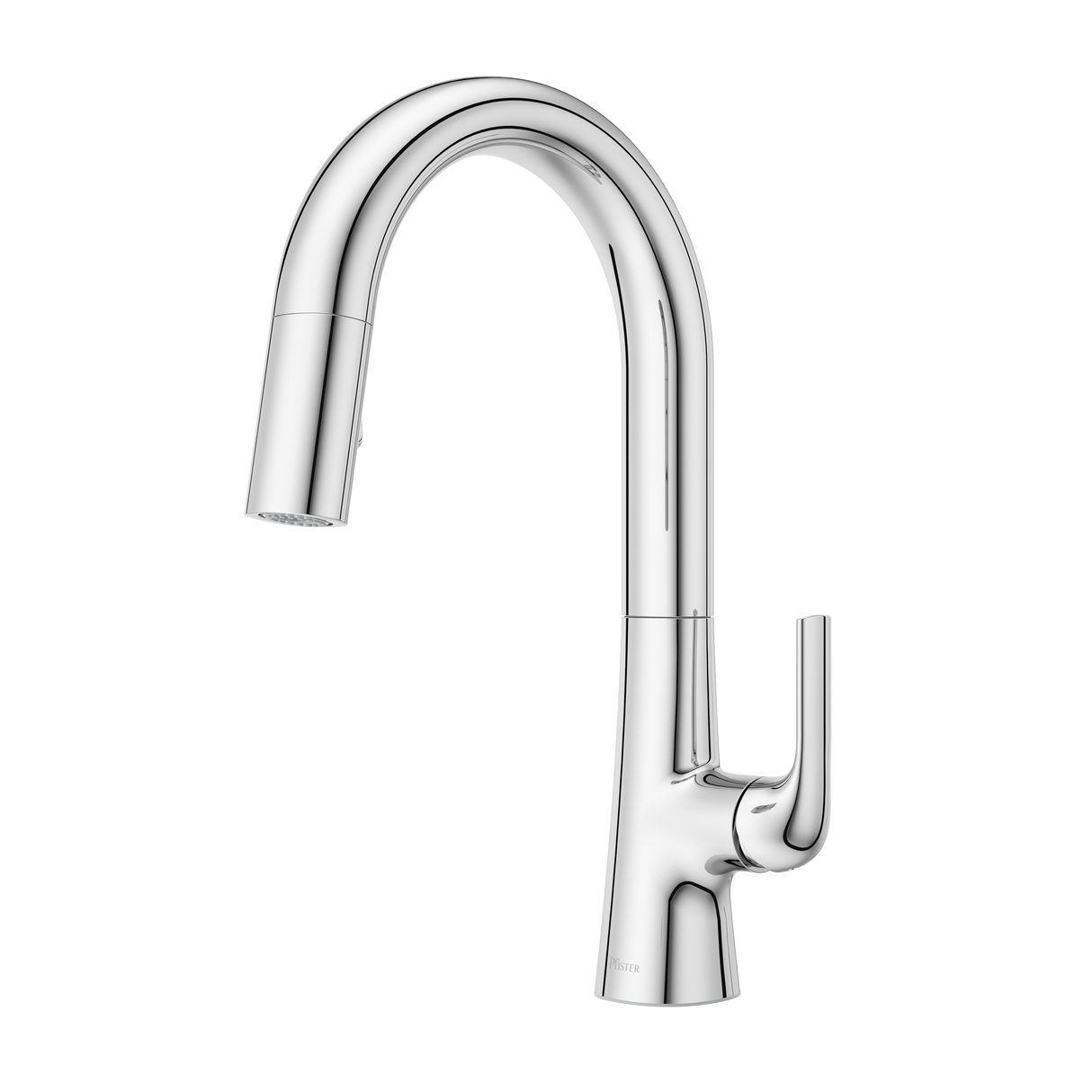 Beringer 1-Handle Pull-Down Kitchen Faucet in Polished Chrome