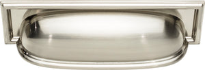 Atlas Homewares Campaign Rope Cup Pull 3 3/4 Inch (c-c) Brushed Nickel