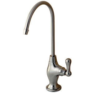 Kingston Brass KS3198AL Restoration Single Handle Water Filtration Faucet, Brushed Nickel