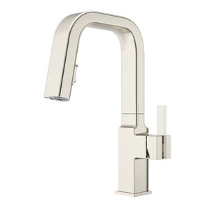 Verve 1-Handle Pull-Down Kitchen Faucet in Polished Nickel