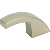 Atlas Homewares Hook Knob 1 3/4 Inch Brushed Nickel