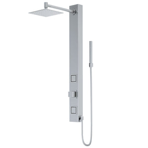 VIGO Orchid Shower Massage Panel in Stainless Steel VG08014ST