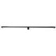 ALFI brand 59" Black Matte Stainless Steel Linear Shower Drain with Groove Holes