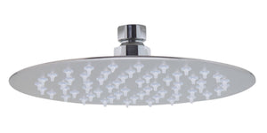 ALFI brand RAIN8R-BSS Solid Brushed Stainless Steel 8