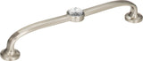 Atlas Homewares Legacy Crystal Bracelet Pull 5 1/16 Inch (c-c) Brushed Nickel