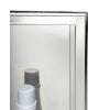 ALFI brand 16 x 16 Polished Stainless Steel Square Single Shelf Bath Shower Niche