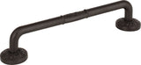 Atlas Homewares Hammered Medallion Pull 5 Inch (c-c) Aged Bronze