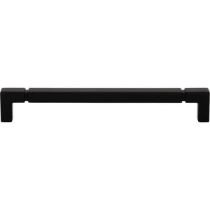 Top Knobs TK3224 Langston Pull 7 9/16 Inch Center to Center - Flat Black