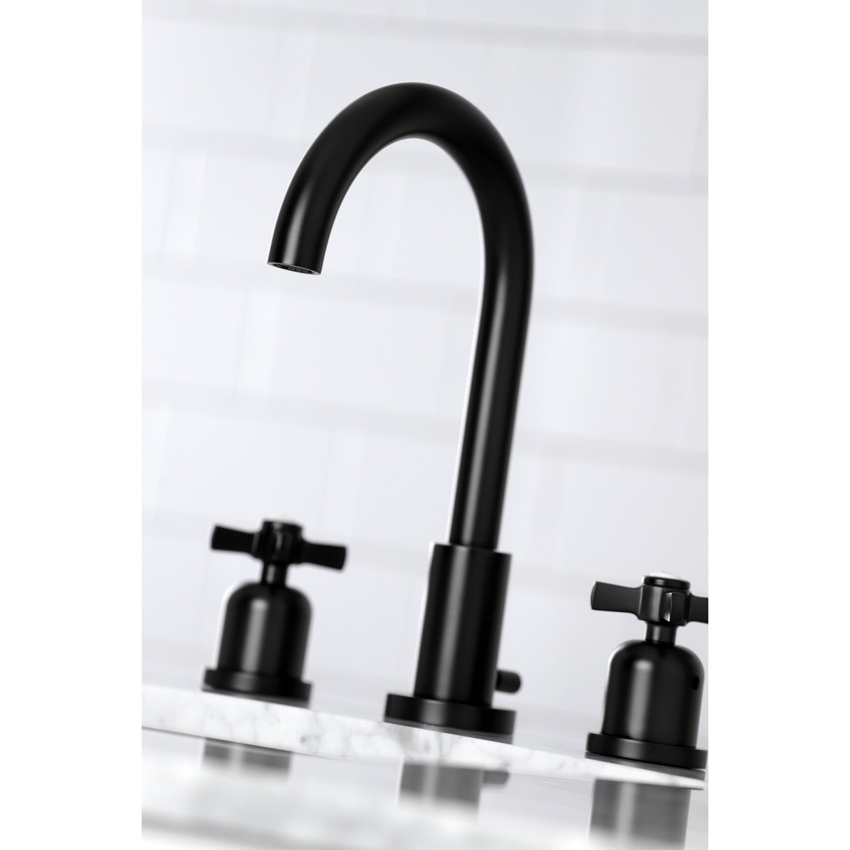 Fauceture FSC8920ZX Millennium Widespread Bathroom Faucet, Matte Black