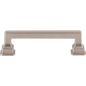 Atlas Homewares Erika Pull 3 3/4 Inch (c-c) Brushed Nickel
