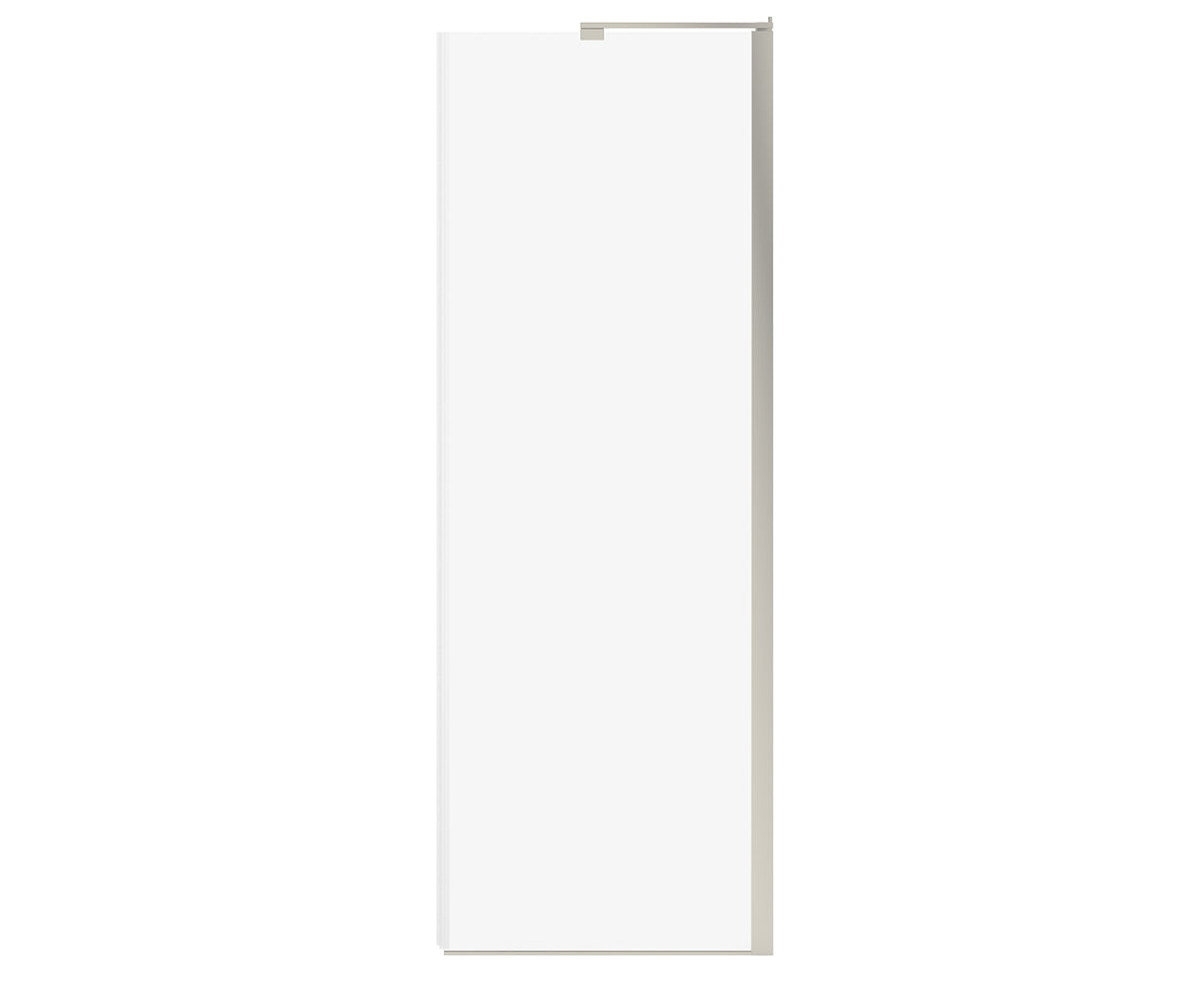MAAX 139588-810-305-000 Capella 78 Return Panel for 32 in. Base with GlassShield® glass in Brushed Nickel