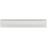Atlas Homewares Crystal Inset Thin Pull 3 3/4 Inch (c-c) Matte Chrome