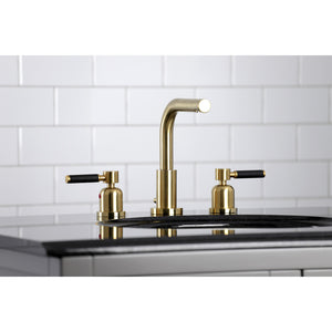 Fauceture FSC8953DKL 8 in. Widespread Bathroom Faucet, Brushed Brass