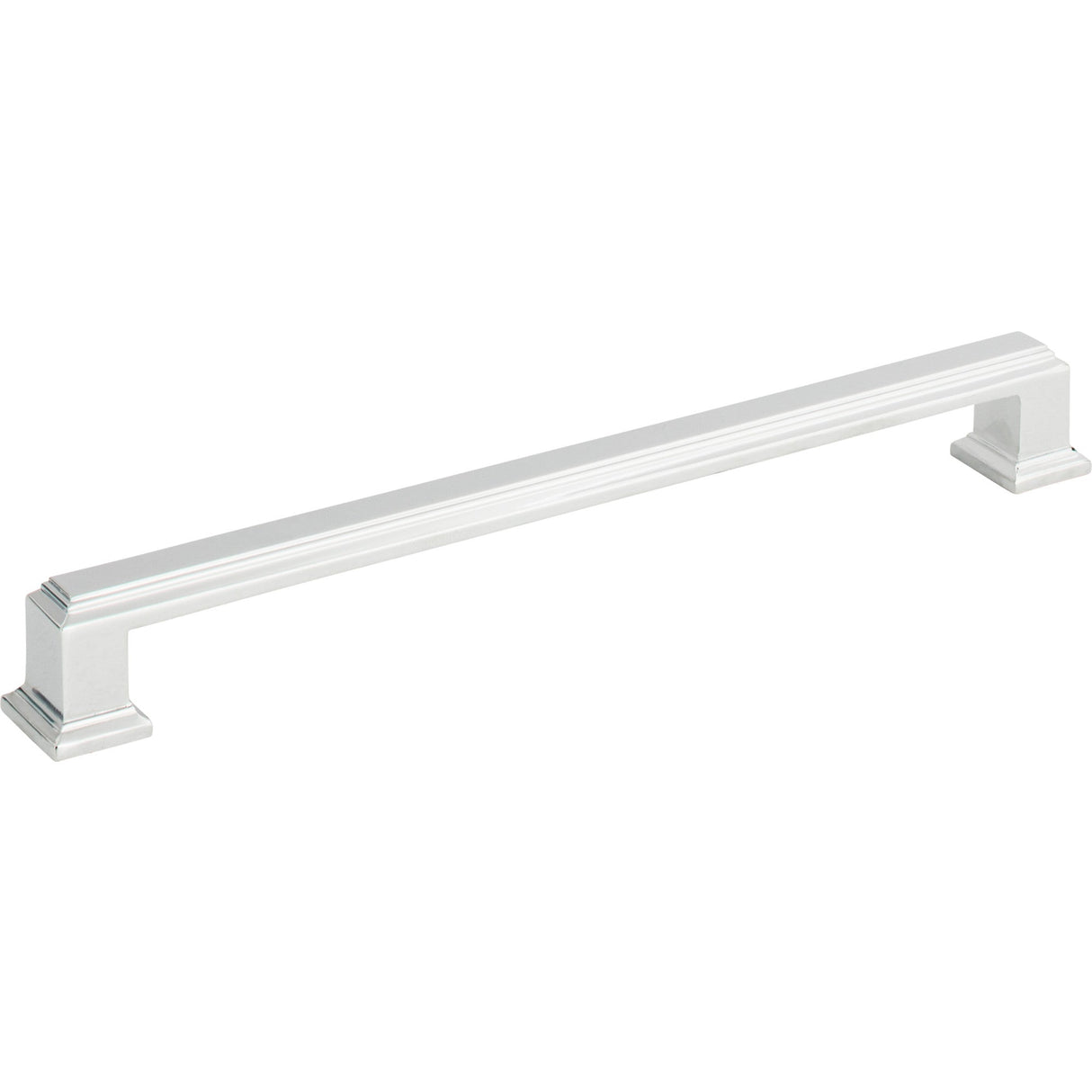 Atlas Homewares Sutton Place Pull 7 9/16 Inch (c-c) Polished Chrome