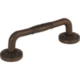 Atlas Homewares Hammered Medallion Pull 3 Inch (c-c) Rust