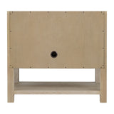 Breckenridge 36" Single Vanity, Whitewashed Oak, w/ 3 CM Siberian Silestone Top