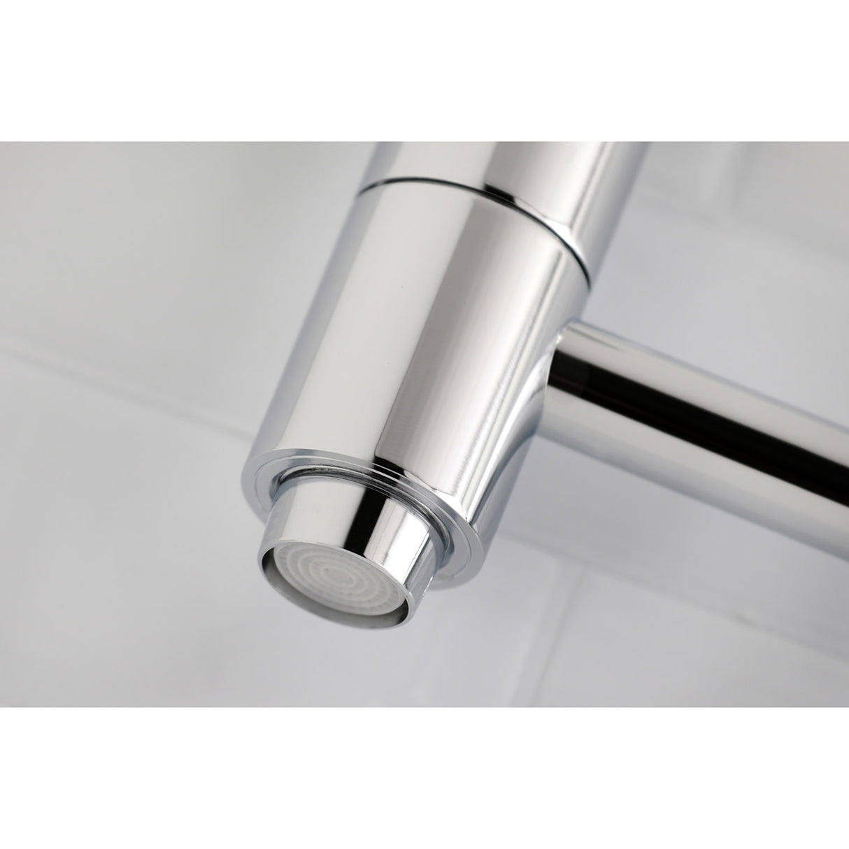 Kingston Brass KS8101DL Concord Wall Mount Pot Filler Kitchen Faucet, Polished Chrome