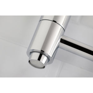 Kingston Brass KS8101DL Concord Wall Mount Pot Filler Kitchen Faucet, Polished Chrome