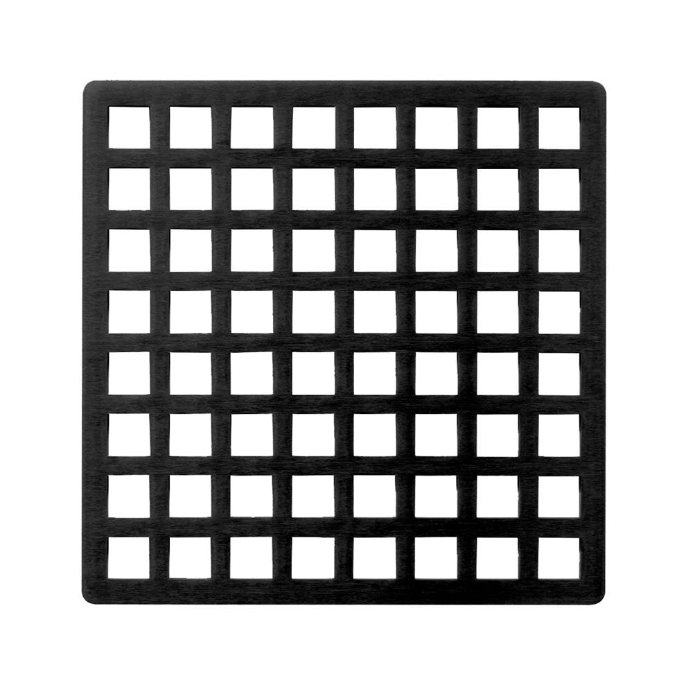 Infinity Drain QS 5 5” Strainer - Squares Pattern for Q 5, QD 5, QDB 5