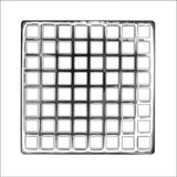 Infinity Drain QS 5 5” Strainer - Squares Pattern for Q 5, QD 5, QDB 5