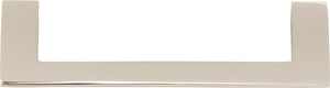 Atlas Homewares Angled Drop Pull 5 1/16 Inch (c-c) Polished Nickel