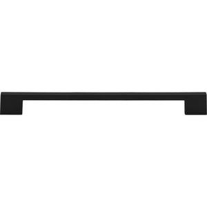 Atlas Homewares Thin Square Pull 11 5/16 Inch (c-c) Matte Black