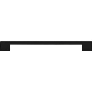 Atlas Homewares Thin Square Pull 11 5/16 Inch (c-c) Matte Black