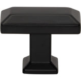 Atlas Homewares Sweetbriar Lane Rectangle Knob 1 3/8 Inch Matte Black