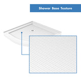 DreamLine Prime 33 in. x 74 3/4 in. Semi-Frameless Clear Glass Sliding Shower Enclosure in Oil Rubbed Bronze with White Base Kit