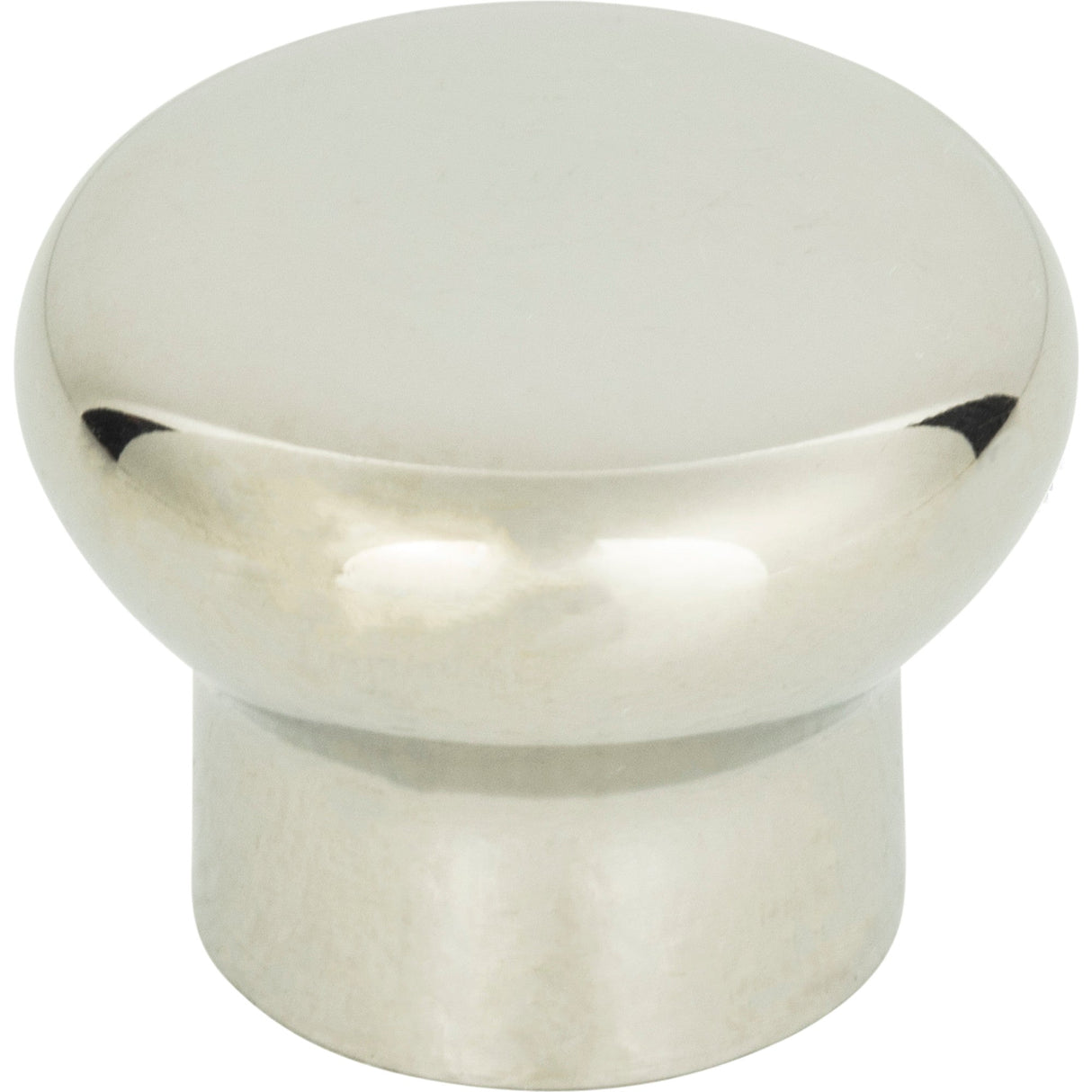 Atlas Homewares Round Knob 1 1/4 Inch Polished Stainless Steel