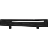 Atlas Homewares Modernist Right Pull 3 Inch (c-c) Matte Black