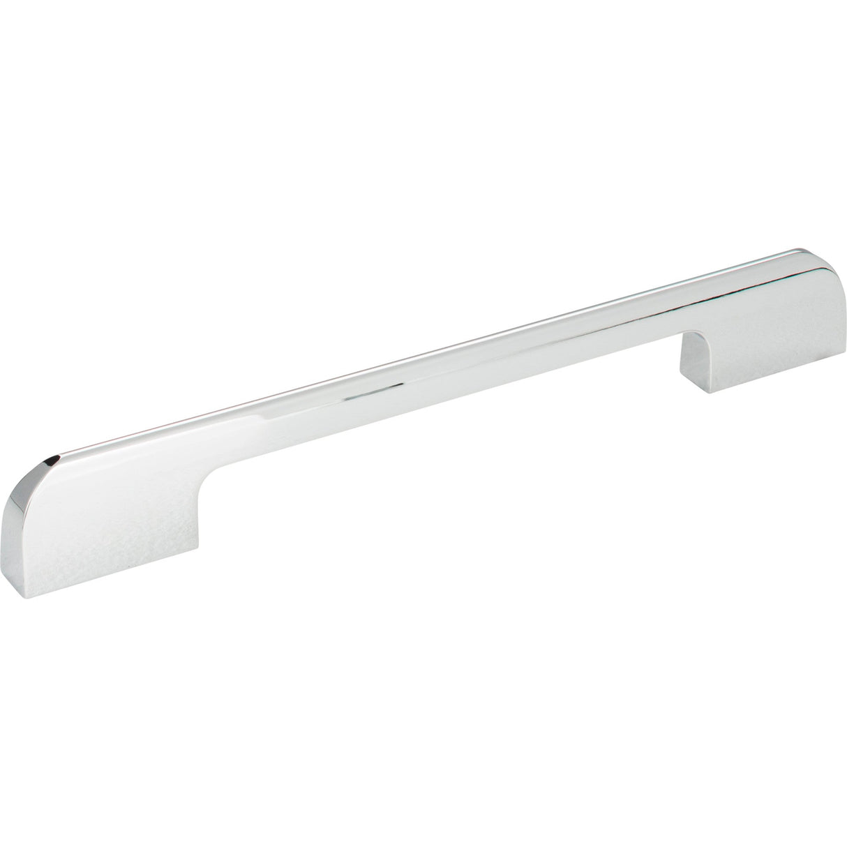 Atlas Homewares Round Thin Pull 6 5/16 Inch (c-c) Polished Chrome