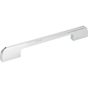Atlas Homewares Round Thin Pull 6 5/16 Inch (c-c) Polished Chrome