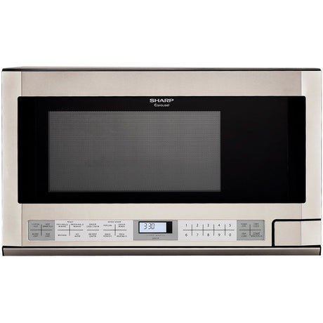 Sharp R1214T 1.5 CF Over-the-Counter Microwave Oven