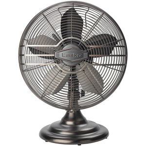 Lasko R12210 12" Classic Table Fan - All Metal Construction, Quiet