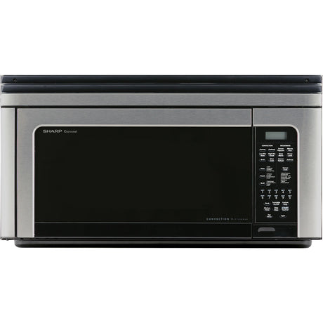 Sharp R1881LSY 1.1 CF Carousel Over-the-Range Microwave, Convection, 850W