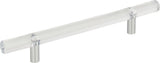Atlas Homewares Optimism Rail Pull 5 1/16 Inch (c-c) Polished Chrome