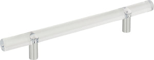 Atlas Homewares Optimism Rail Pull 5 1/16 Inch (c-c) Polished Chrome
